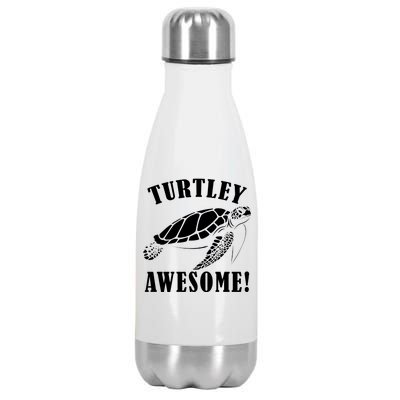 Turtley Awesome Stainless Steel Insulated Water Bottle