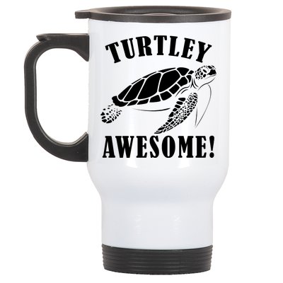 Turtley Awesome Stainless Steel Travel Mug