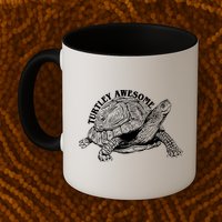 Turtley Awesome Cute Funny Turtle Meme Mug