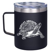 Turtley Awesome Cute Funny Turtle Meme 12oz Stainless Steel Coffee Mug