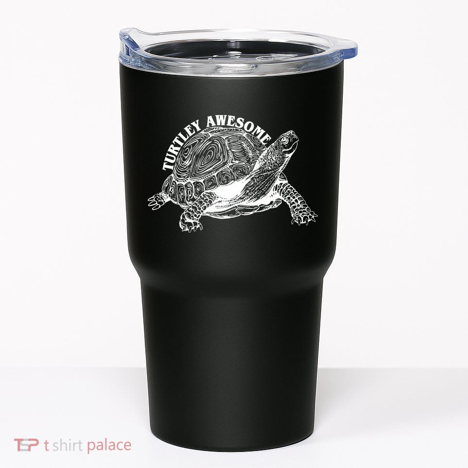 Turtley Awesome Cute Funny Turtle Meme Tumbler