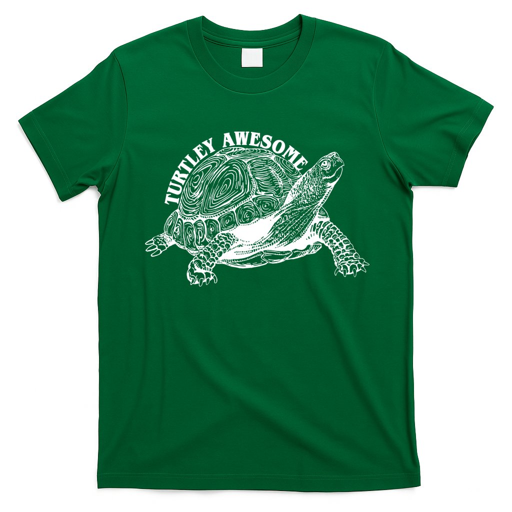 Turtley Awesome Cute Funny Turtle Meme T-Shirt
