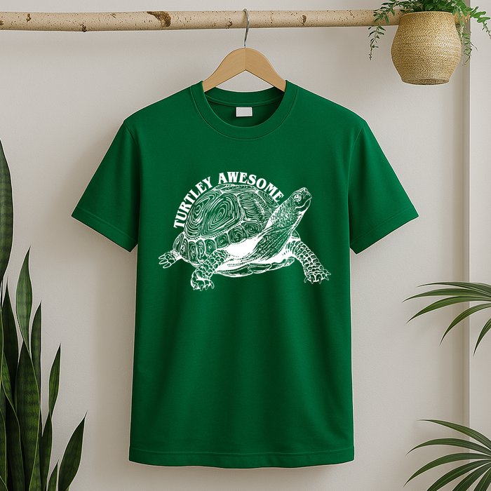 Turtley Awesome Cute Funny Turtle Meme T-Shirt