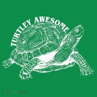 Turtley Awesome Cute Funny Turtle Meme Mousepad