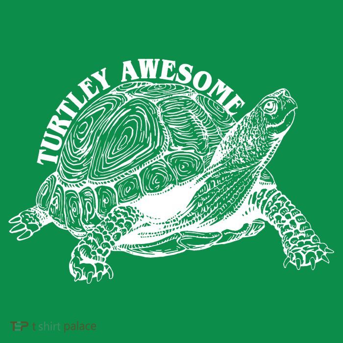 Turtley Awesome Cute Funny Turtle Meme Mousepad