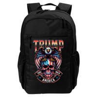 Trump Usa Skull Eagle Take America Back Daily Commute Backpack