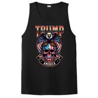 Trump Usa Skull Eagle Take America Back PosiCharge Competitor Tank