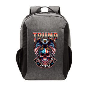 Trump Usa Skull Eagle Take America Back Vector Backpack