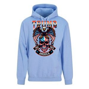 Trump Usa Skull Eagle Take America Back Unisex Surf Hoodie