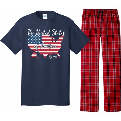 The United States Of America 1776 Pajama Set