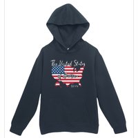 The United States Of America 1776 Urban Pullover Hoodie