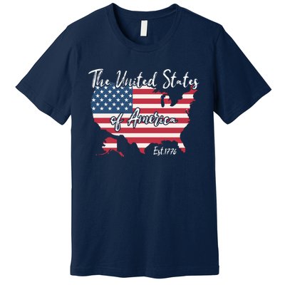 The United States Of America 1776 Premium T-Shirt