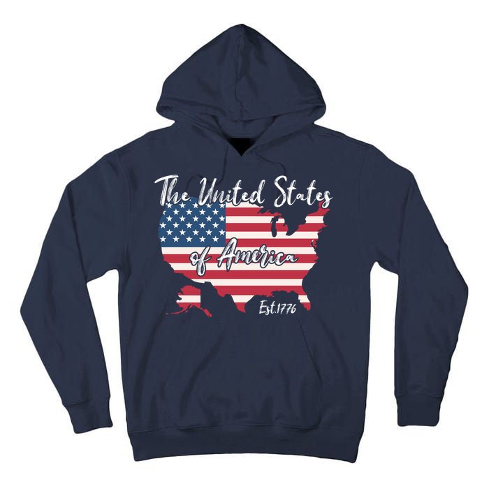 The United States Of America 1776 Tall Hoodie