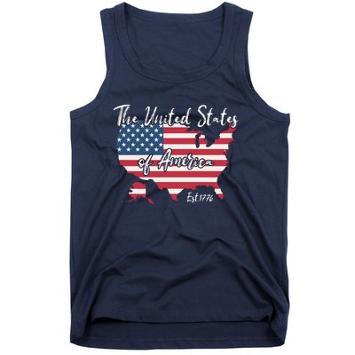 The United States Of America 1776 Tank Top