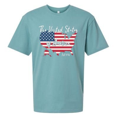 The United States Of America 1776 Sueded Cloud Jersey T-Shirt