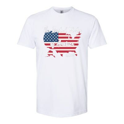 The United States Of America 1776 Softstyle CVC T-Shirt