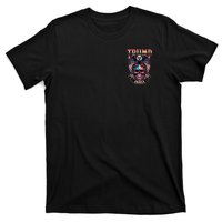 Trump Usa Skull Eagle Front And Back Logo T-Shirt