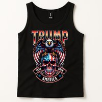 Trump Usa Skull Eagle Front And Back Logo Tank Top