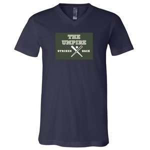 The Umpire Strikes Back V-Neck T-Shirt