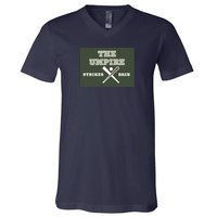 The Umpire Strikes Back V-Neck T-Shirt