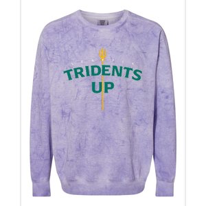 Tridents Up Seattle Baseball Colorblast Crewneck Sweatshirt