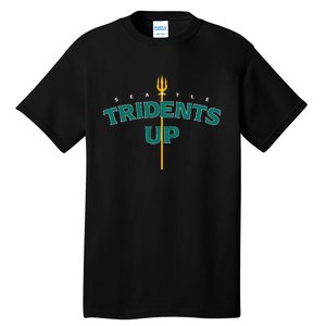 Tridents Up Seattle Baseball Tall T-Shirt