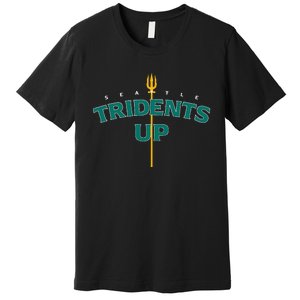 Tridents Up Seattle Baseball Premium T-Shirt