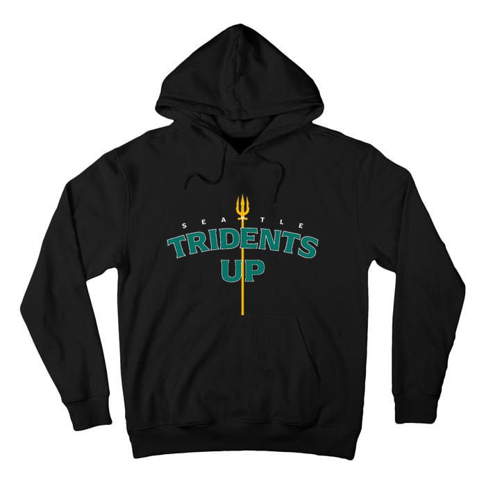 Tridents Up Seattle Baseball Tall Hoodie