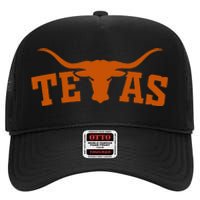 Texas Usa State Students Sports America High Crown Mesh Back Trucker Hat