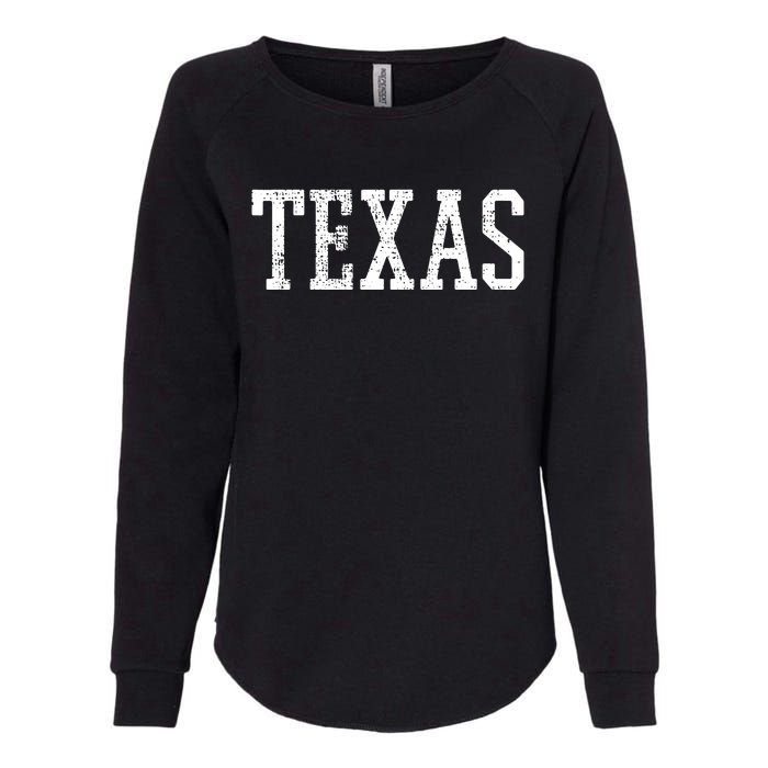 Texas Us State Country Traveler Womens California Wash Sweatshirt