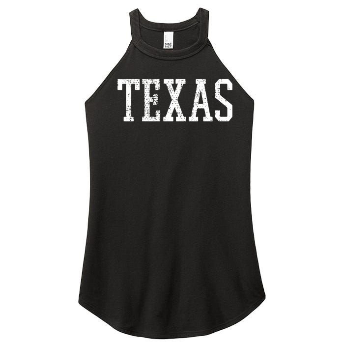 Texas Us State Country Traveler Women's Perfect Tri Rocker Tank