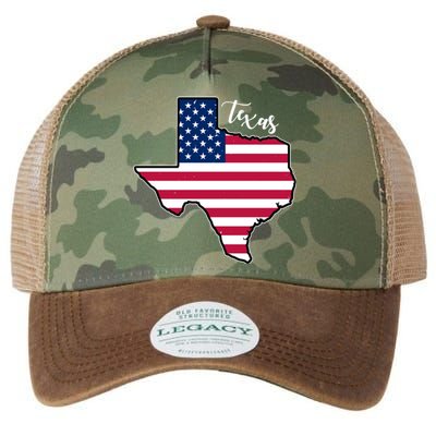 Texas United States Map Legacy Tie Dye Trucker Hat