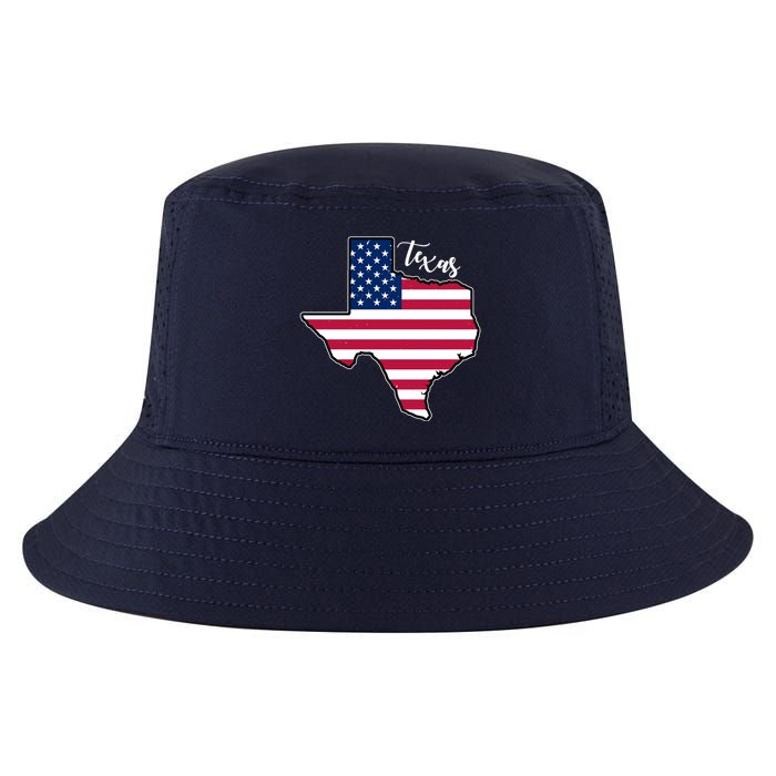 Texas United States Map Cool Comfort Performance Bucket Hat