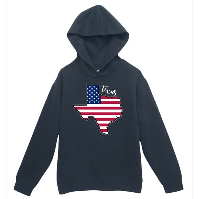 Texas United States Map Urban Pullover Hoodie