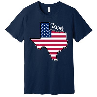 Texas United States Map Premium T-Shirt