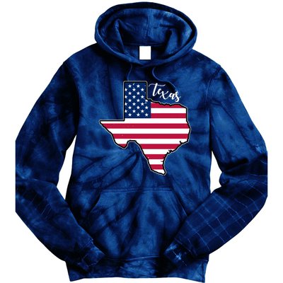 Texas United States Map Tie Dye Hoodie