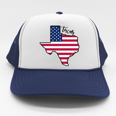 Texas United States Map Trucker Hat