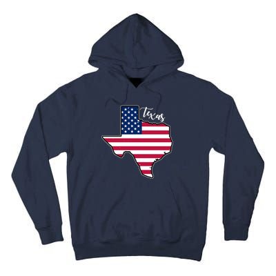 Texas United States Map Tall Hoodie