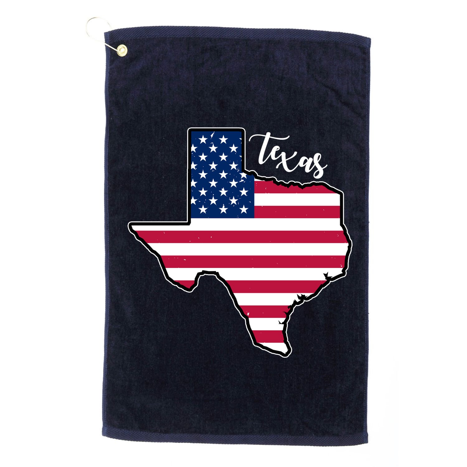 Texas United States Map Golf Towel