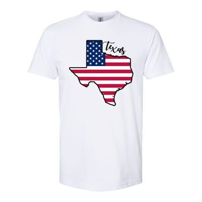 Texas United States Map Softstyle® CVC T-Shirt