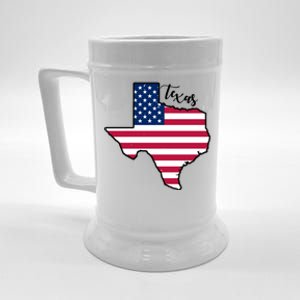 Texas United States Map Beer Stein