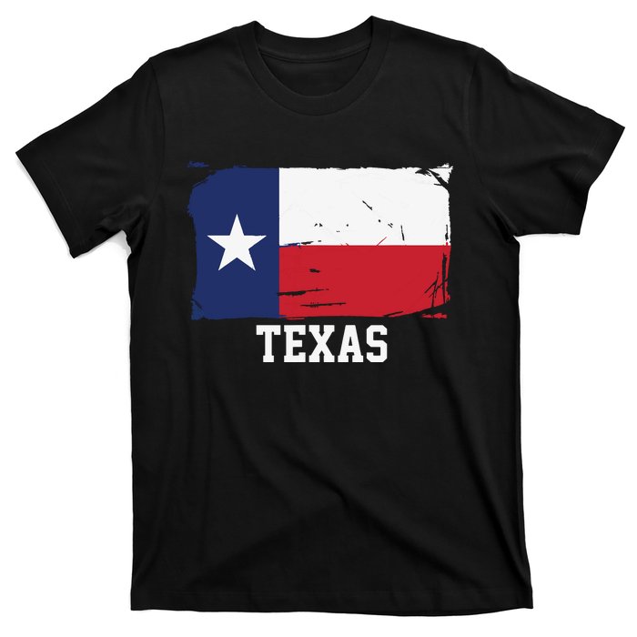 Texas United States Vintage Distressed Flag T-Shirt