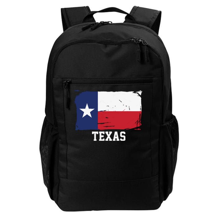 Texas United States Vintage Distressed Flag Daily Commute Backpack