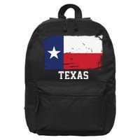 Texas United States Vintage Distressed Flag 16 in Basic Backpack