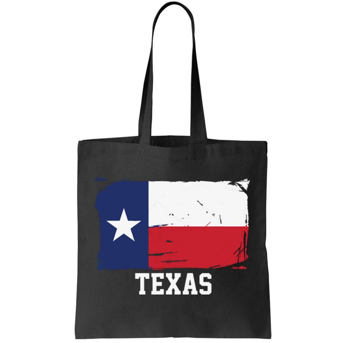 Texas United States Vintage Distressed Flag Tote Bag