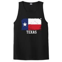 Texas United States Vintage Distressed Flag PosiCharge Competitor Tank