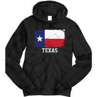 Texas United States Vintage Distressed Flag Tie Dye Hoodie