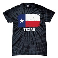 Texas United States Vintage Distressed Flag Tie-Dye T-Shirt