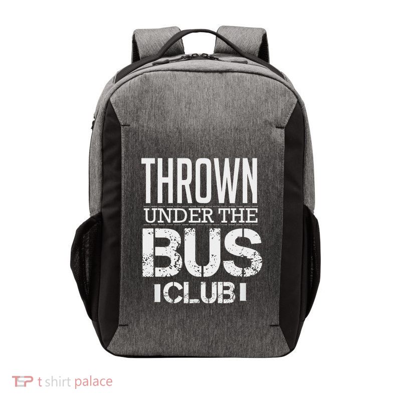 Thrown Under The Bus Club Vector Backpack
