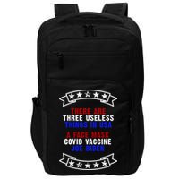 Three Useless Things In USA Face Vaccine Joe Biden Impact Tech Backpack